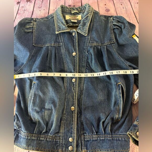 Vintage International Stefano Sportswear Retro 90’s Streetwear Jean Jacket S - Picture 4 of 8